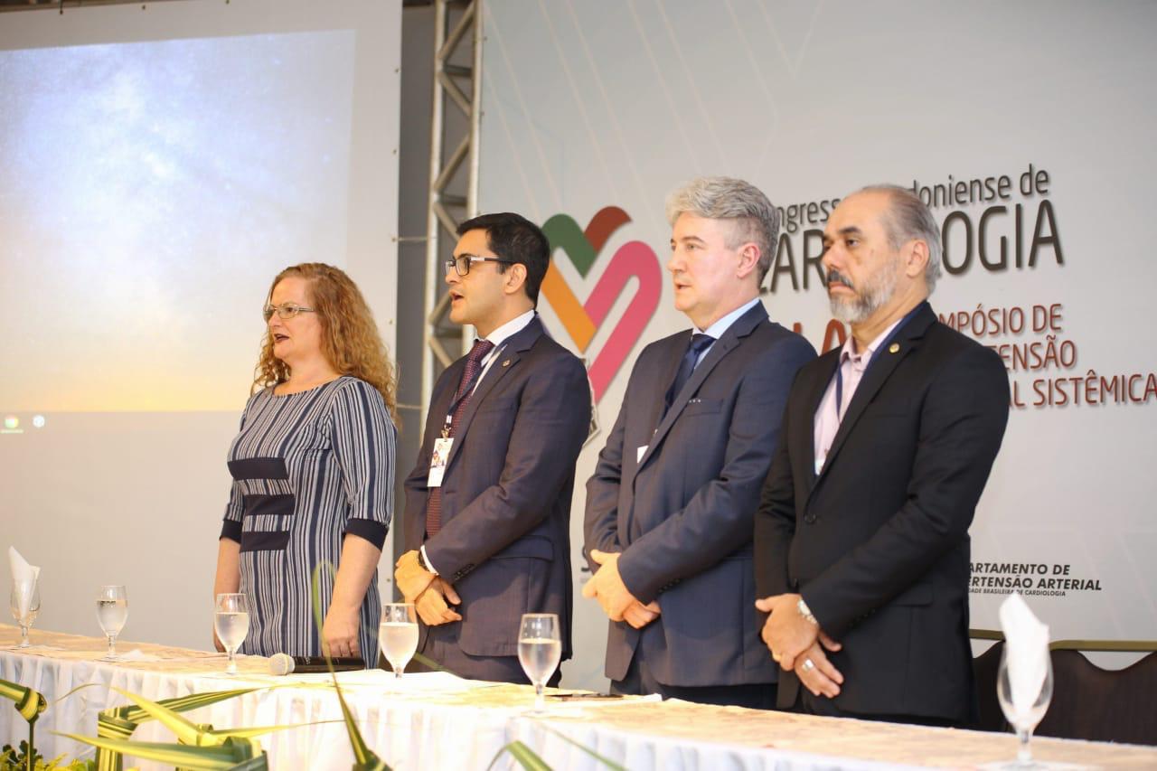 PALESTRAS: Presidente do SIMERO participa de abertura do VI Congresso Rondoniense de Cardiologia