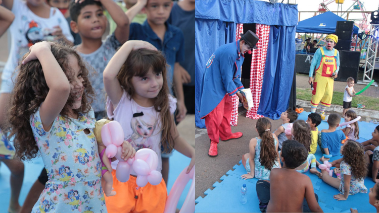 DIA DAS CRIANÇAS: Shows musicais, sorteio de bicicletas e animação infantil na festa promovida pela Prefeitura