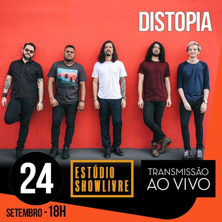 ROCK DE RONDÔNIA: Banda Distopia se apresenta no Estúdio Showlivre nesta quinta (24), confira