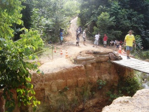 Em Porto Velho ciclistas desafiam  Montanha Russa 