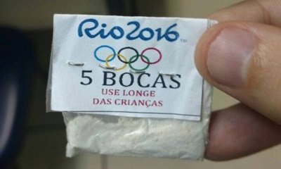 Traficantes da Lapa vendiam cocaína com logotipo da Olimpíada
