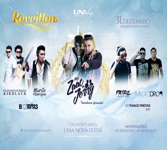 ANO NOVO - UniVip realiza o Reveillon 2017