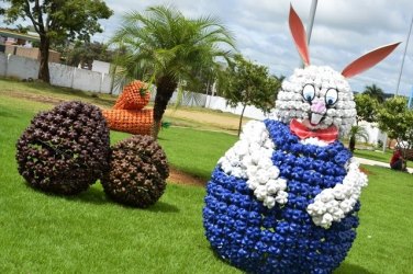 Decoração de páscoa ganha formas e cores 