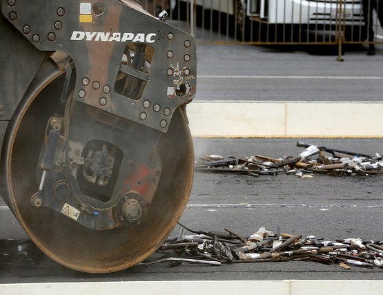 CNJ e Exército destruíram mais duas mil armas no Rio