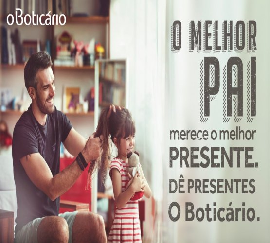 Boticário celebra dia dos pais com nova fragrância