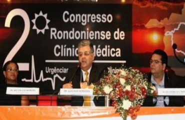 Abertura do II Congresso rondoniense de Clínica Médica é realizada em Porto Velho