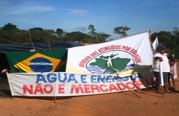 MANIFESTAÇÃO - Integrantes do MAB continuam acampamento e Consórcio desconhece reivindicações – Confira fotos e vídeo