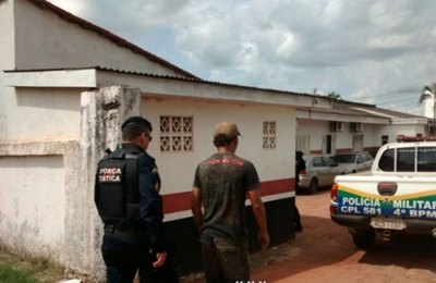 Apenado do Semiaberto é flagrado tentando arrombar residência