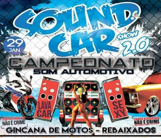 TUNADOS - Sound Car Show acontece neste domingo na capital