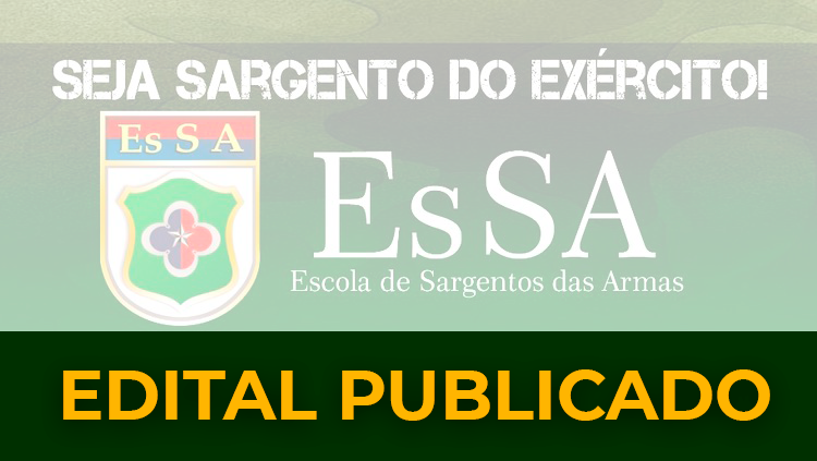 Edital da EsSA já foi publicado, saiba como se preparar