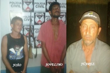 PC  esclarece homicídio e prende  suspeitos