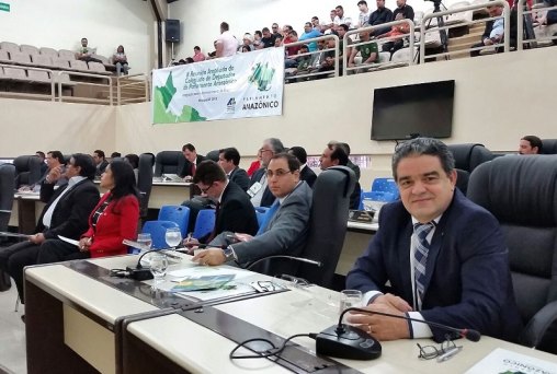 Aélcio da TV participa da 2ª Assembleia do parlamento Amazônico
