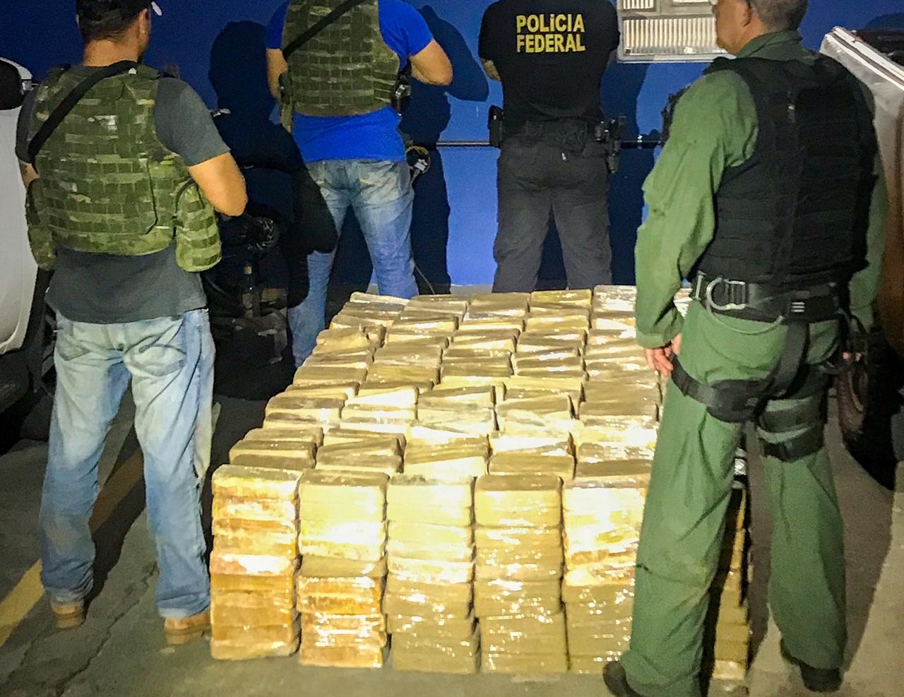 APREENSÃO MILIONÁRIA: Polícia Federal apreende 1 tonelada de cocaína avaliada em R$ 26 milhões