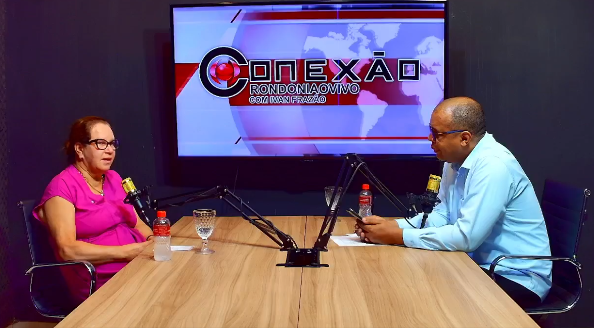 CONEXÃO RONDONIAOVIVO: Verª. e pres. do Sindeprof, Ellis Regina, fala da relação com o pref.Léo Moraes 