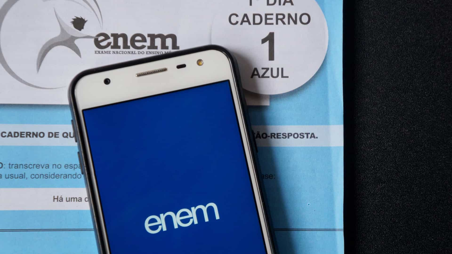 APLICAÇÃO: Inscrições para o Enem 2020 começam na próxima segunda-feira