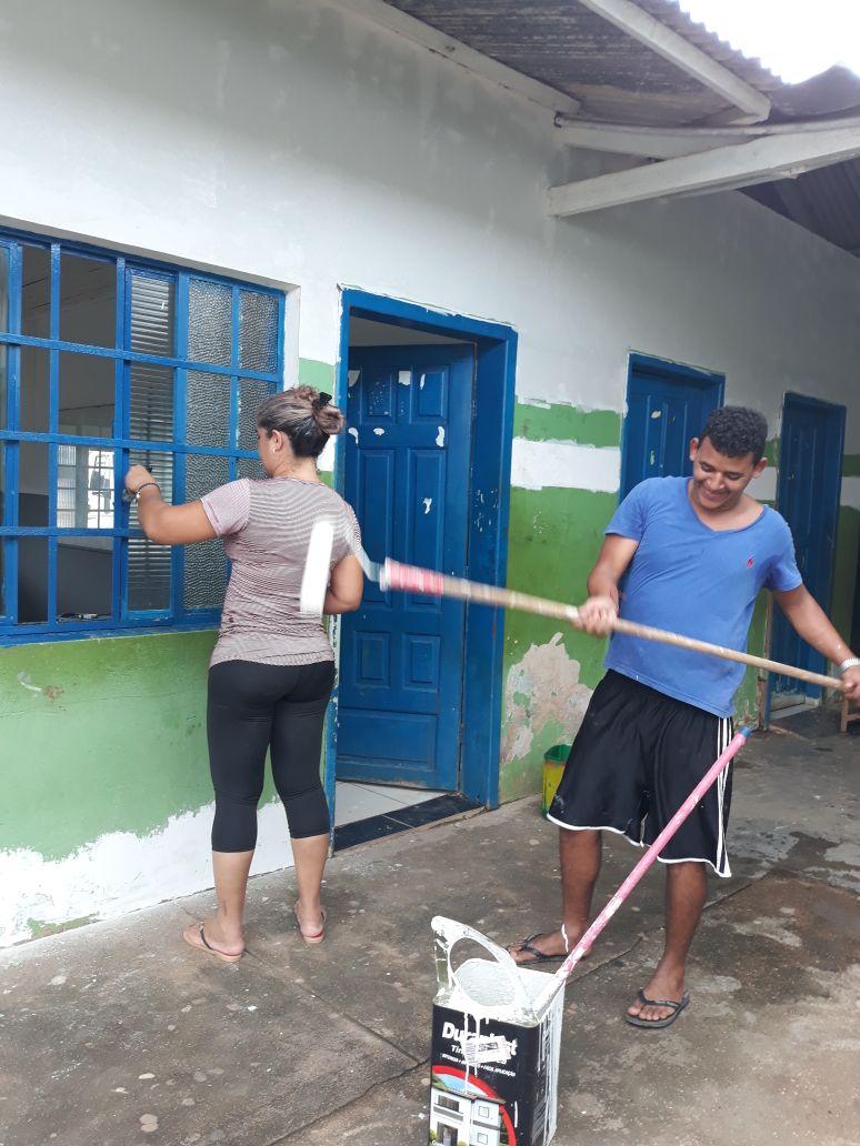 Escolas Municipais passam por manutenção e reforma para o início do ano letivo