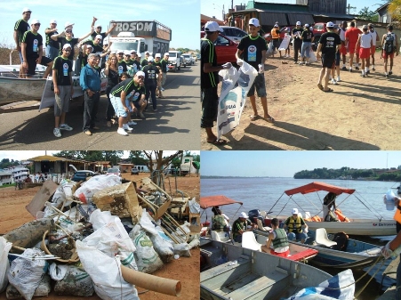 Pescadores amadores vão limpar o rio Madeira na 3ª versão de projeto ambiental - Confira fotos