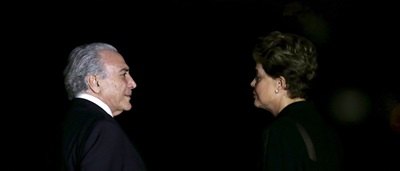 Dilma diz 'escolher Temer como vice foi erro óbvio'
