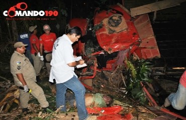 ACIDENTE - Capotamento com vítima fatal na BR 364 em Ji-Paraná