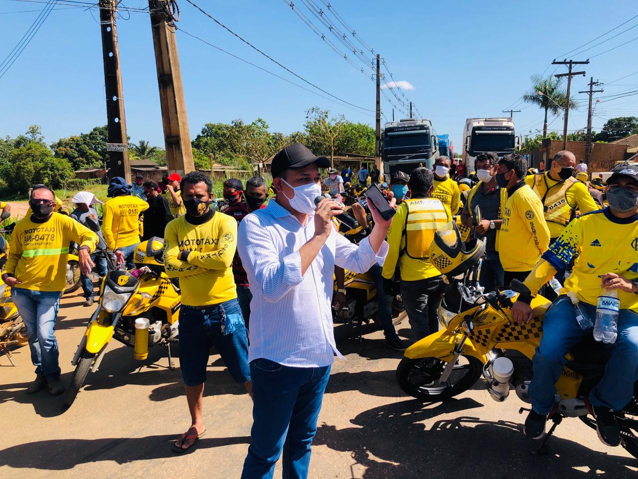 DURANTE DECRETO: Isaque Machado solicita suspensão de todos os débitos incumbidos aos mototaxistas