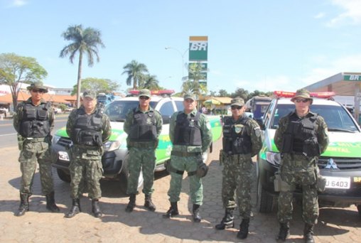 Polícia e Bombeiros reforçam contingente para cavalgada