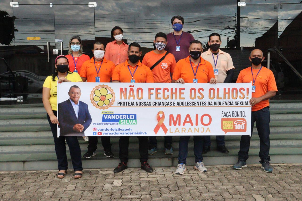 MAIO LARANJA: Vanderlei Silva intensifica campanha contra abuso e exploração sexual de crianças