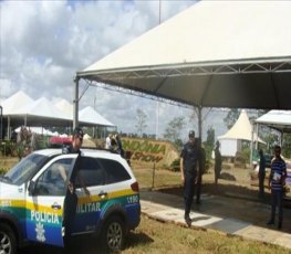 Polícia Militar monta quartel general dentro da Rondônia Rural Show