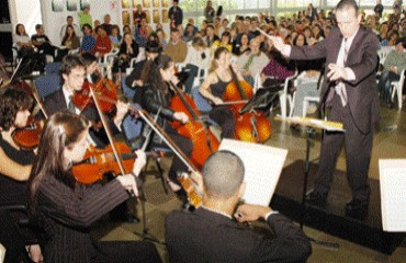 Músico e maestro de Rondônia participa da orquestra jovem do Brasil no Rio de Janeiro