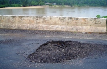 Trafegabilidade da ponte de Jacy-Paraná está comprometida; DNIT tenta buscar solução 