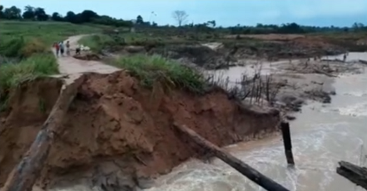 DANOS: Sedam e Ibama avaliam impactos causados por rompimento da barragem