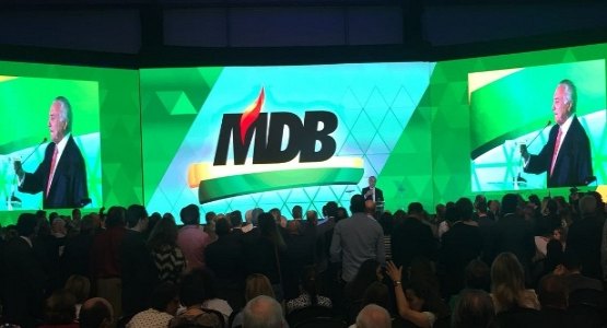 Em convenção, PMDB aprova mudança de nome para MDB