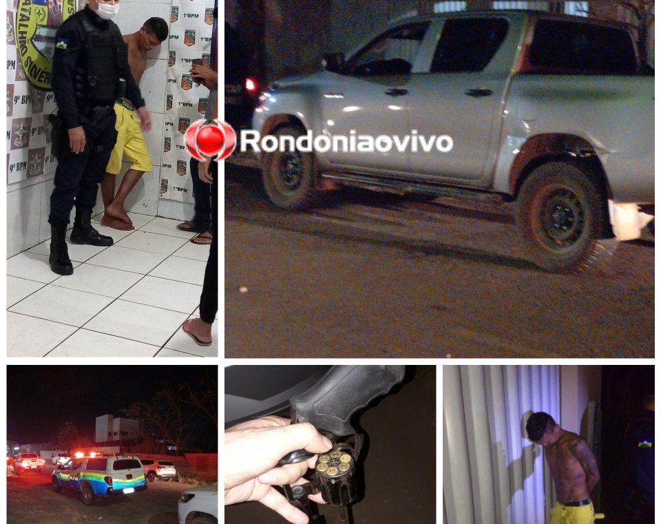 ARRASTÃO: Criminosos presos após fuga em Hilux da Emdur roubada fizeram 20 assaltos 