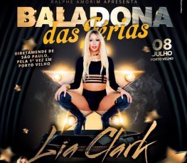 ‘Baladona das Férias’ com Lia Clark em Porto Velho