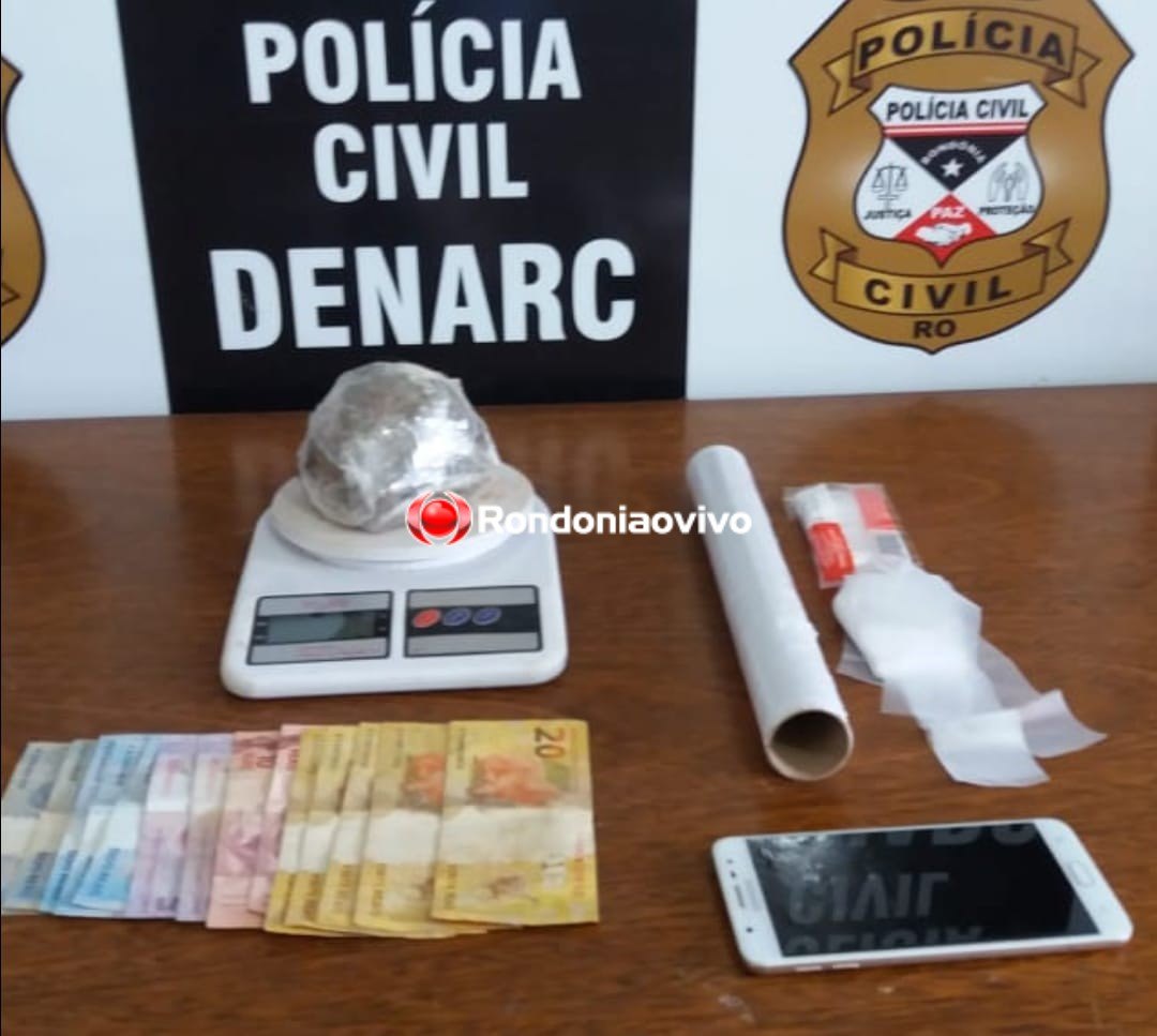 REINCIDENTE: Denarc prende pela segunda vez apenado por tráfico de drogas