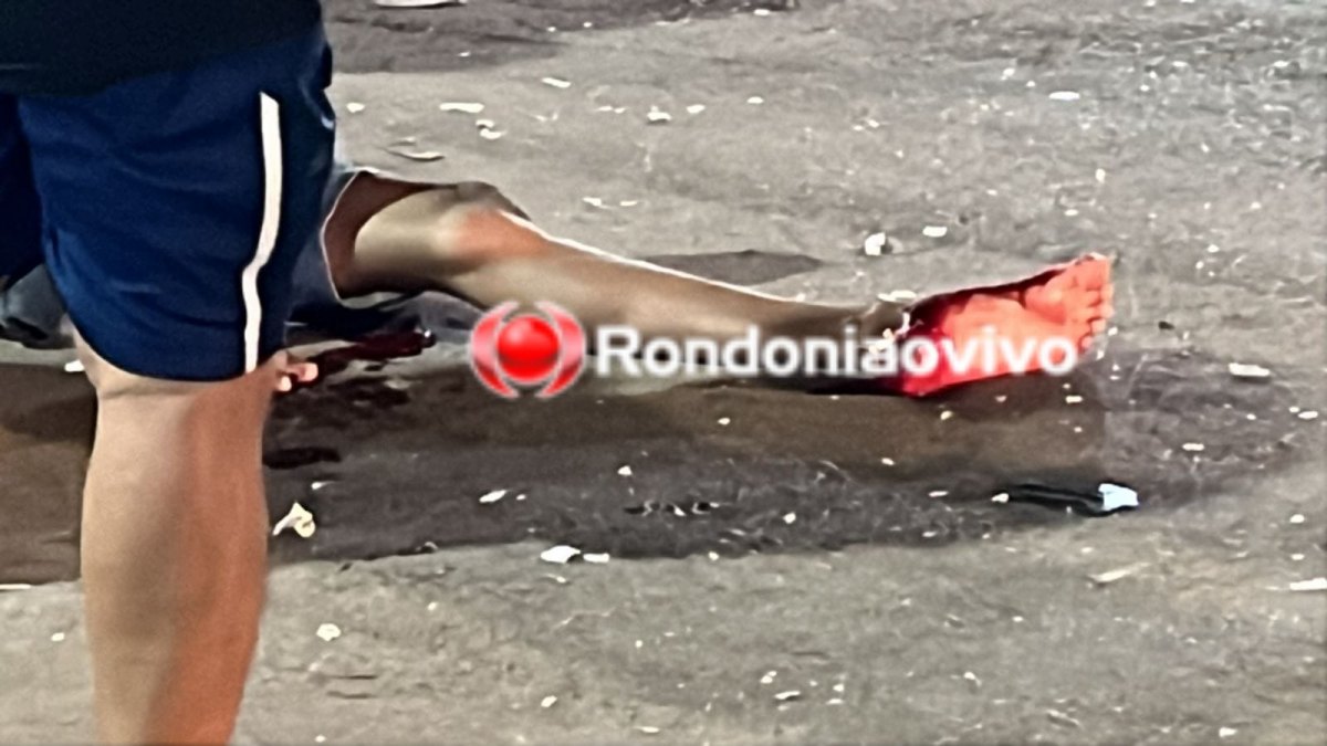 URGENTE: Motociclista fica gravemente ferido após acidente na zona Leste 