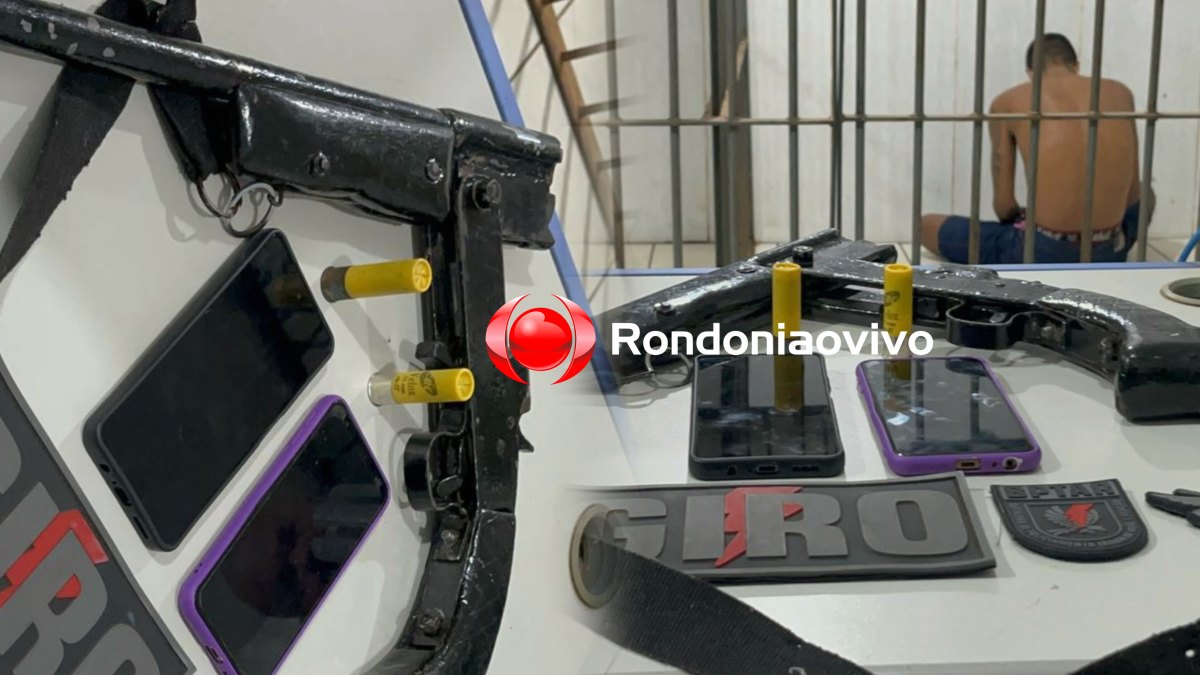 PORTO MADERO: Apenados são presos em condomínio quando iam vender arma de fogo 