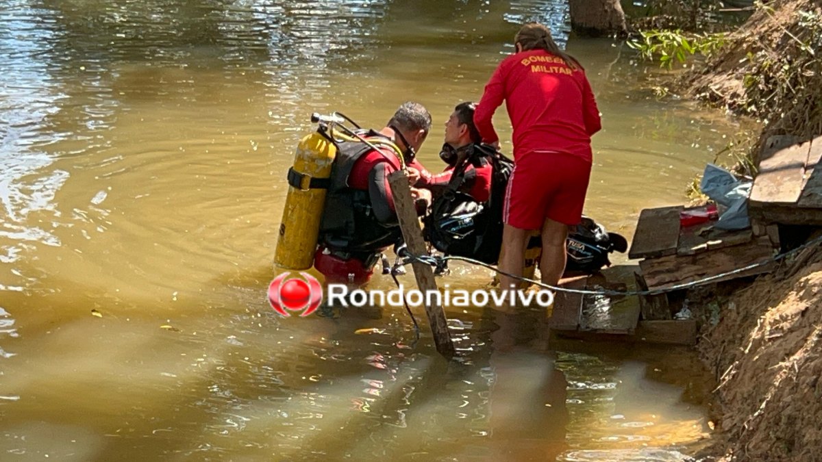 VÍDEO: Bombeiros encontram corpo de homem que morreu afogado em balneário 
