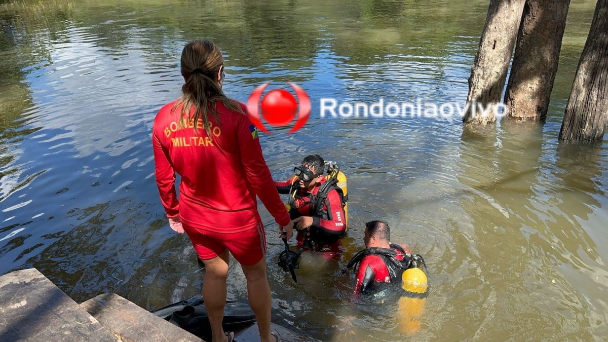 VÍDEO: Bombeiros encontram corpo de homem que morreu afogado em balneário 