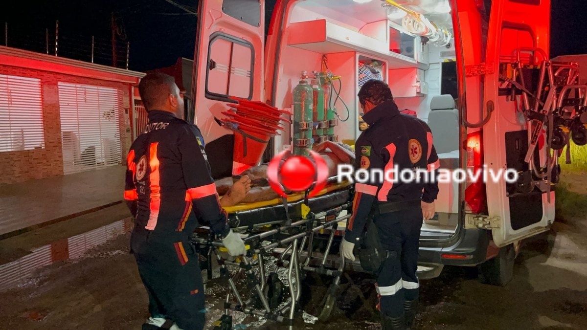 URGENTE: Homem agredido sai correndo nu pela rua na zona Sul 