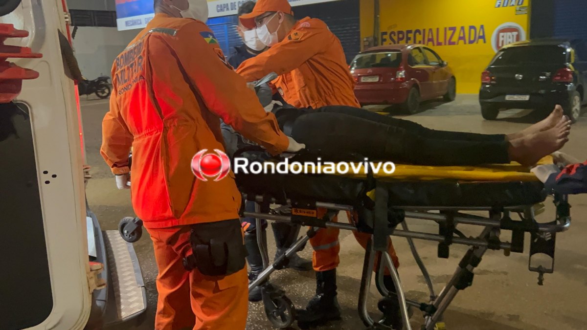 FILMADO: Vídeo registra acidente que deixou motociclista ferida na Nações Unidas 