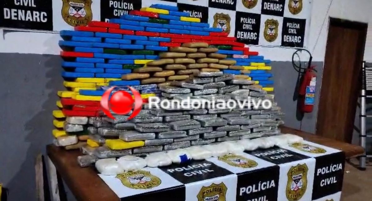 MEIA TONELADA: Denarc apreende centenas de quilos de drogas na capital 