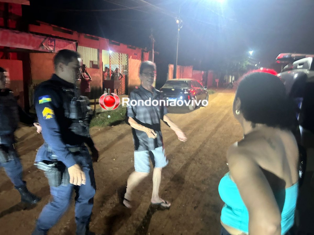 VÍDEO: Idoso é preso por tentar matar o cunhado a pauladas
