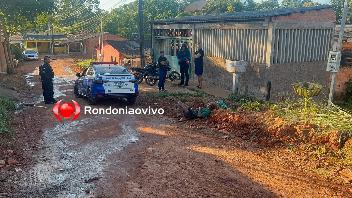 VÍDEO: Foragido suspeito de matar homem é amarrado e espancado 