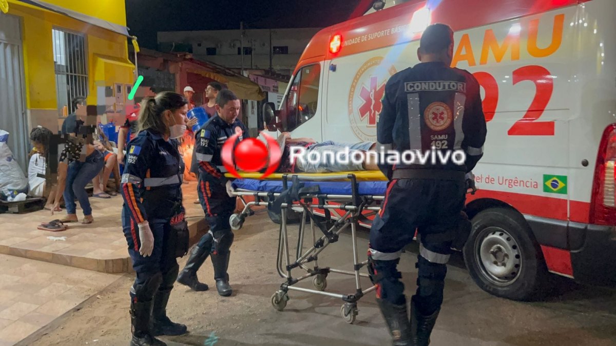 URGENTE: Três pessoas ficam feridas após batida entre motocicletas 