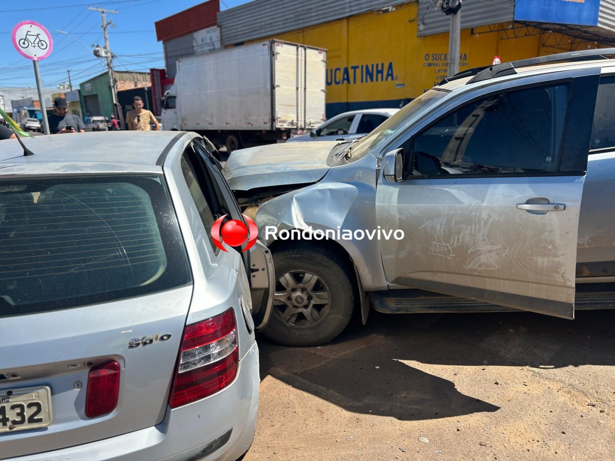 URGENTE: Motorista fica desacordado em grave batida na capital