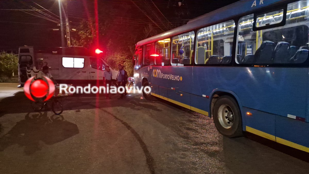 NO SOCIALISTA: Batida entre moto e ônibus deixa duas vítimas na zona Leste 