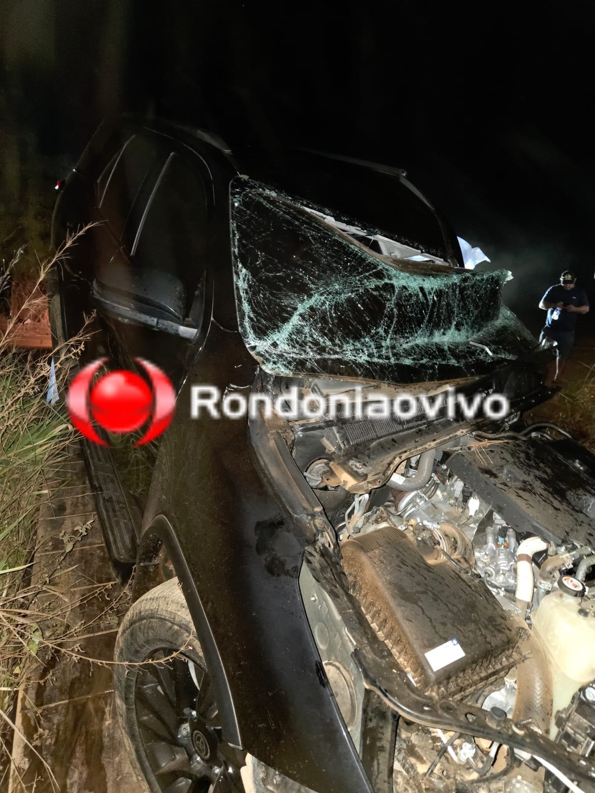 VÍDEO: Delegada da Polícia Civil sofre grave acidente na BR-364 