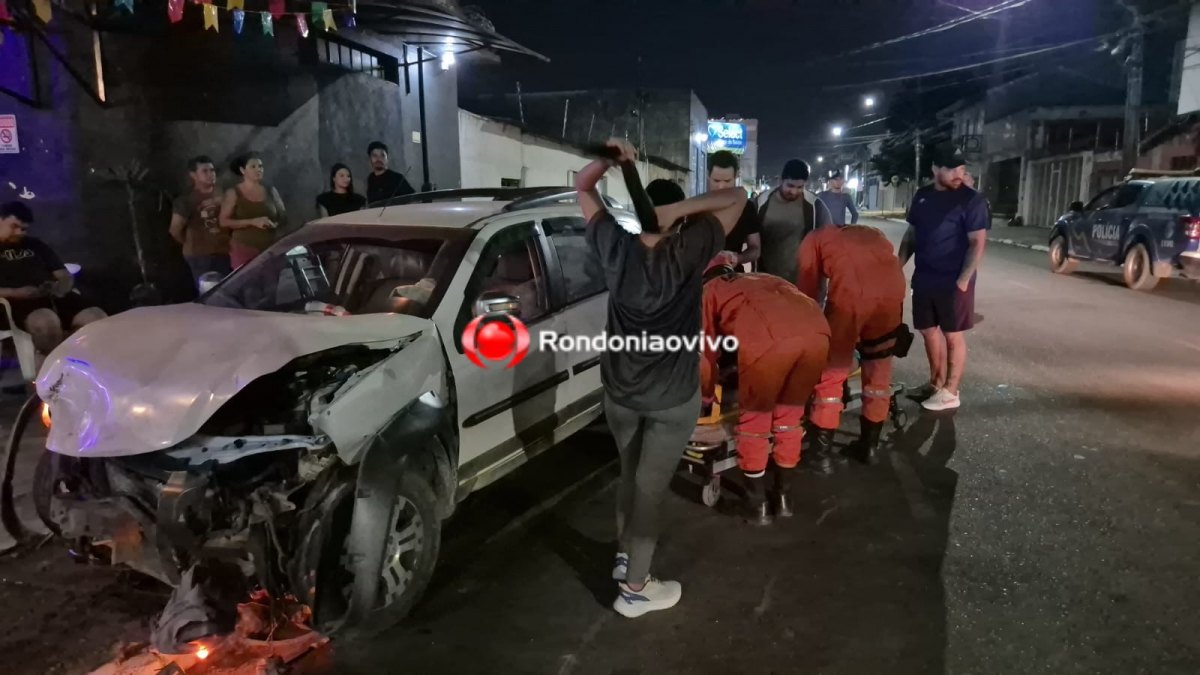 DOM PEDRO II: Vídeo registra gravíssimo acidente que deixou mulher ferida 