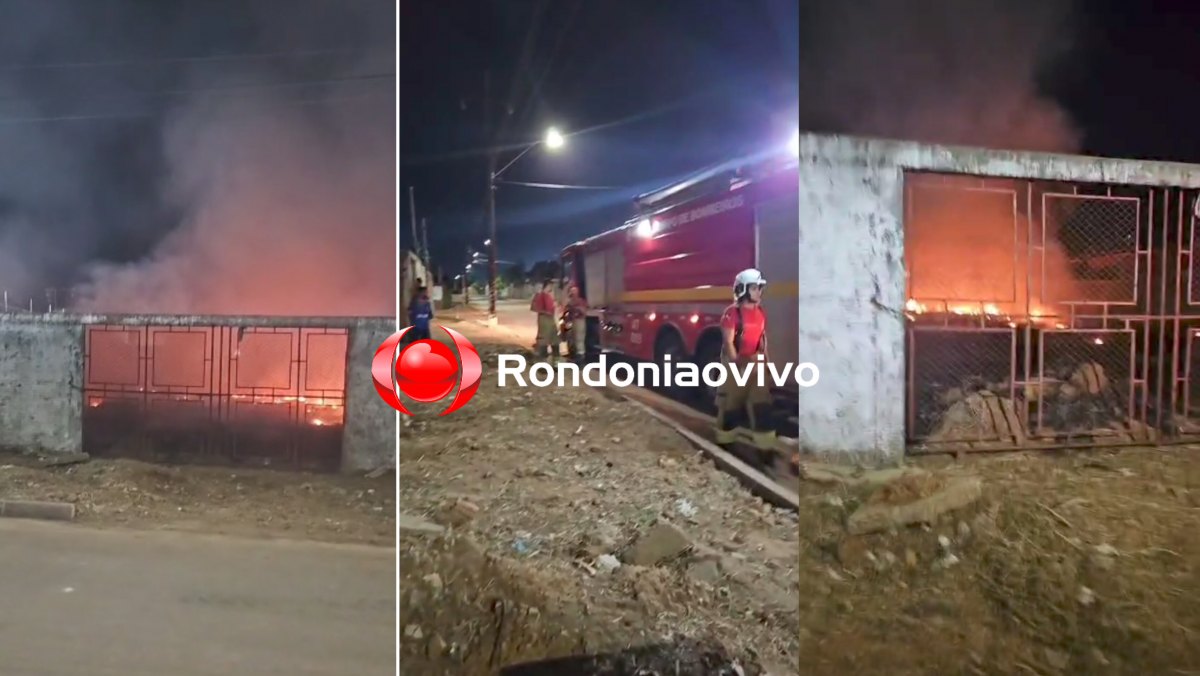 VÍDEO: Bombeiros são acionados após incêndio ameaçar atingir residências na capital 