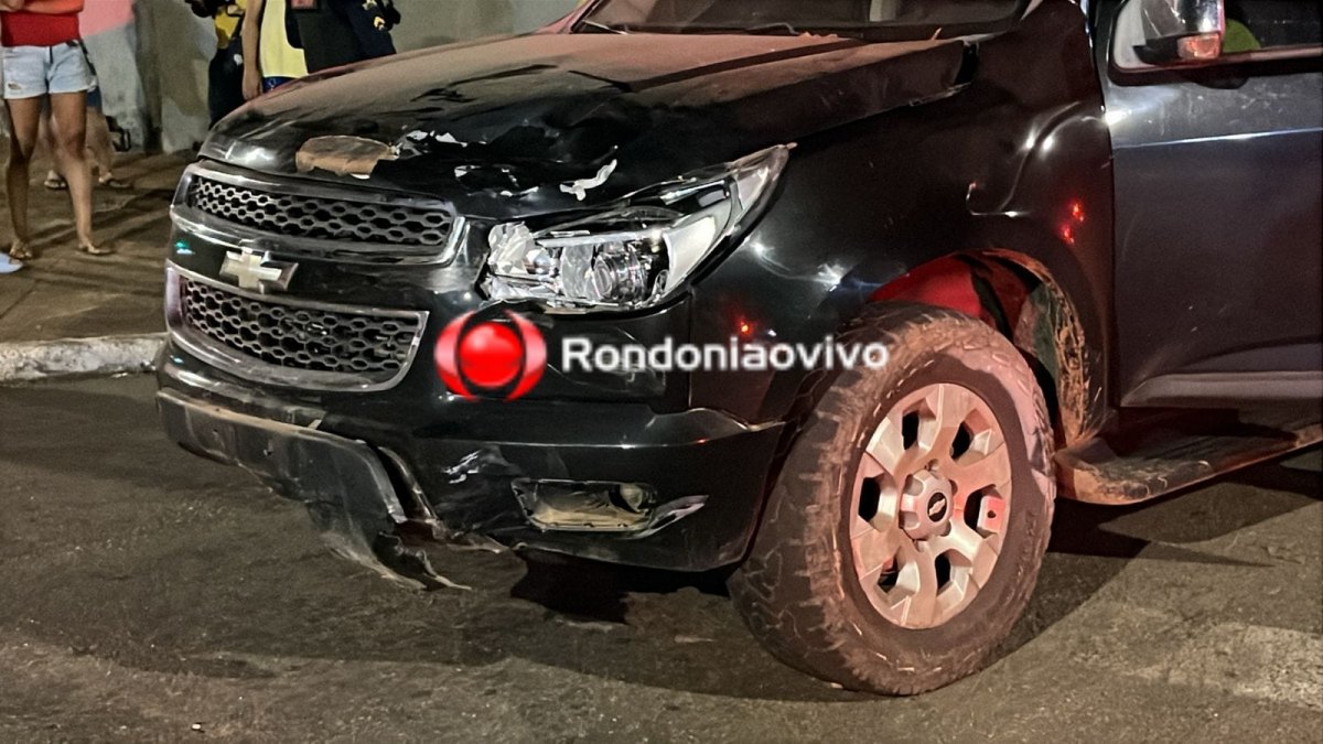 URGENTE: Motorista bêbado avança cruzamento e atinge moto app com passageiro